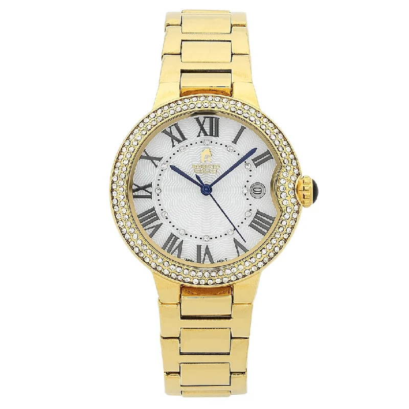 Roberto Carati Gold Stone Set Watch