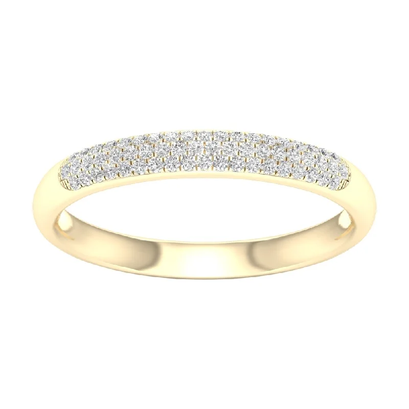 De Couer 1/6ct TDW Diamond Wedding Band