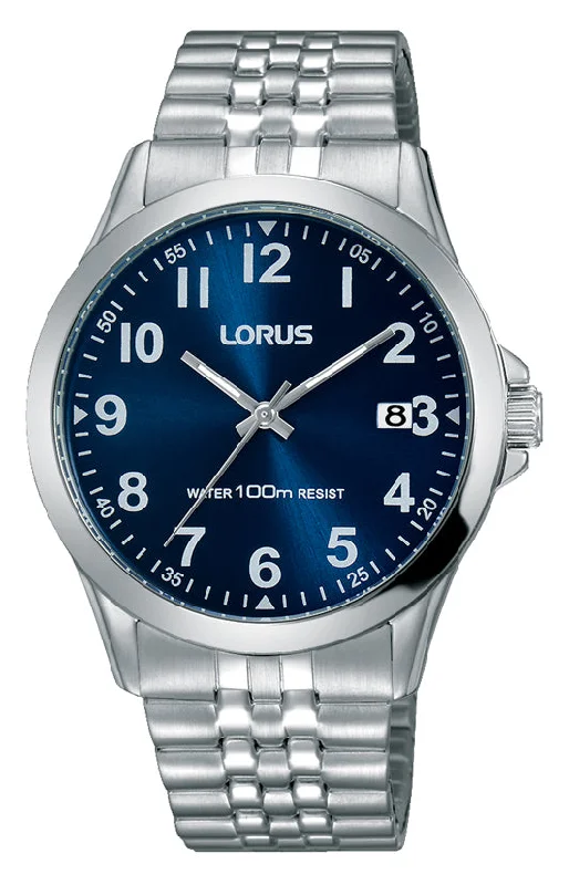 Lorus Mens Stainless Steel Watch RS973CX-9