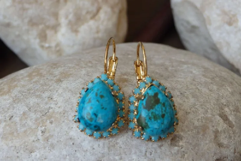 Turquoise earrings