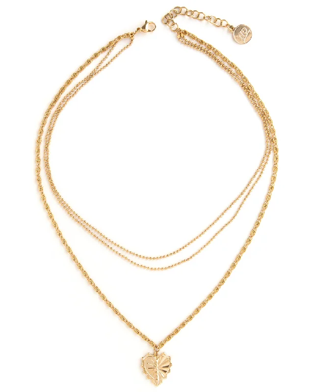 Hart Gold Necklace