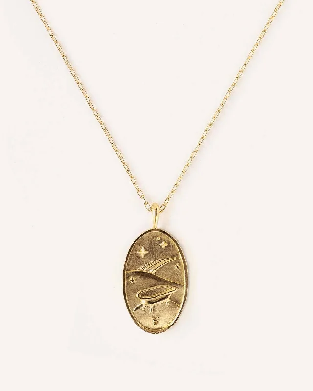 Taurus | 10K Solid Gold Zodiac Necklace