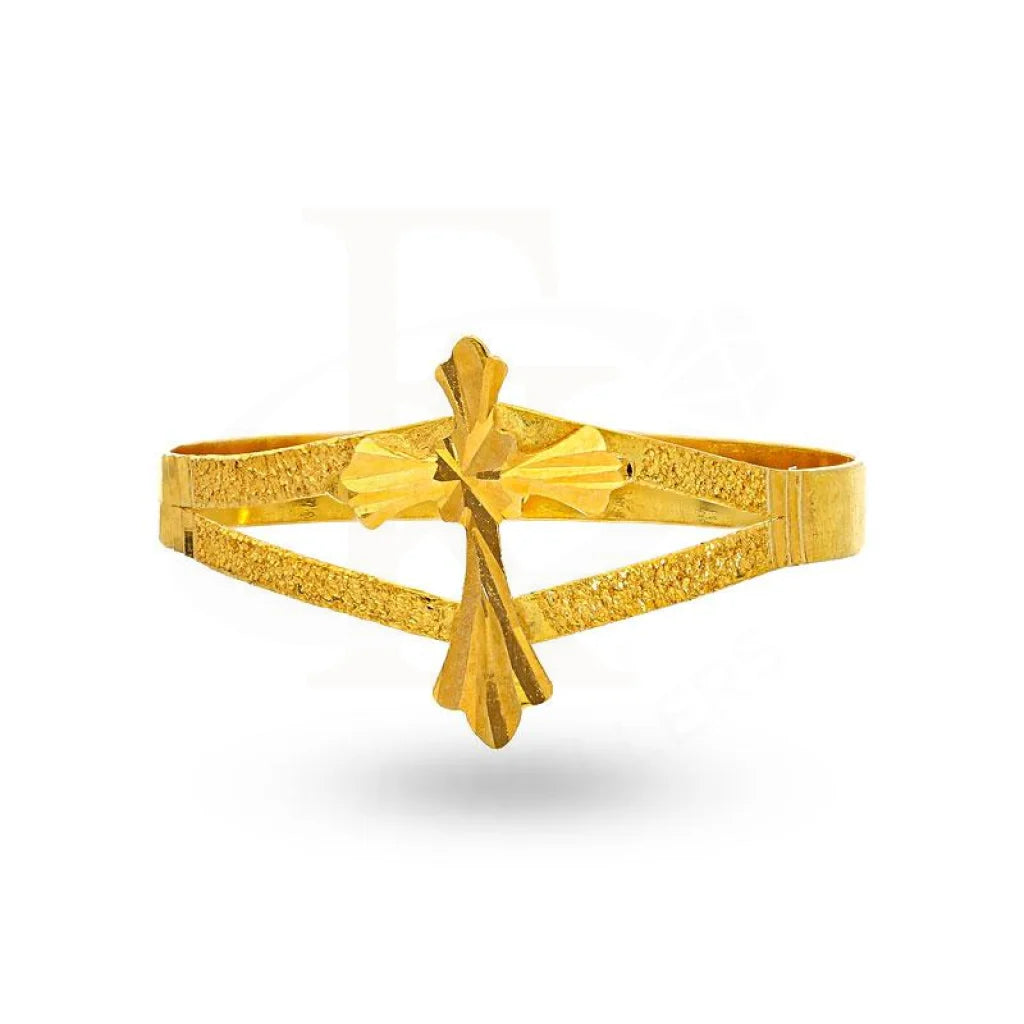 Gold Cross Ring 18KT - FKJRN1452