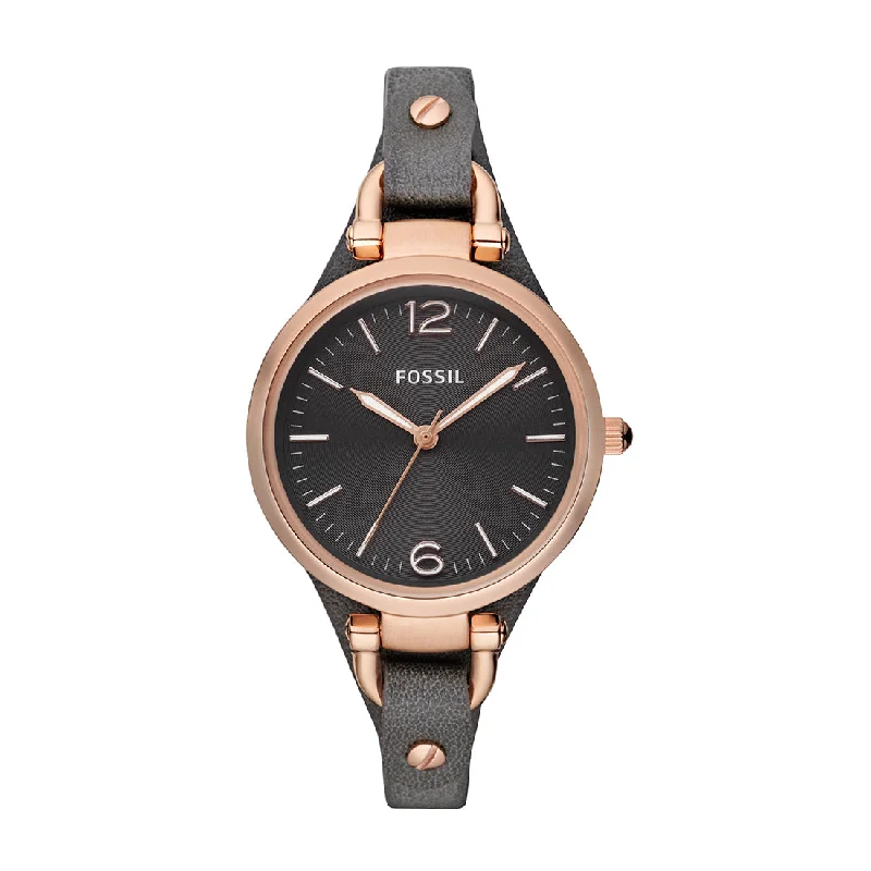 Fossil Ladies Leather Watch Model - ES3077