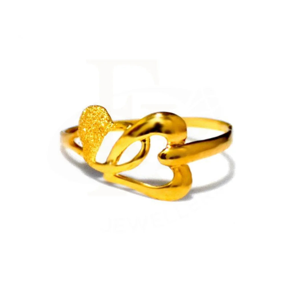 Gold Heart Ring 18KT - FKJRN1308