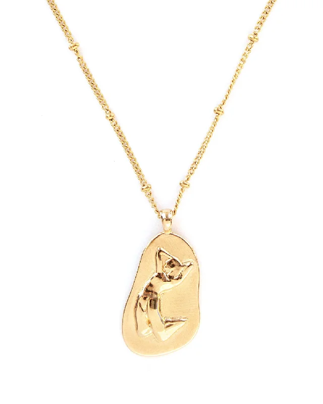 Flow Gold Necklace