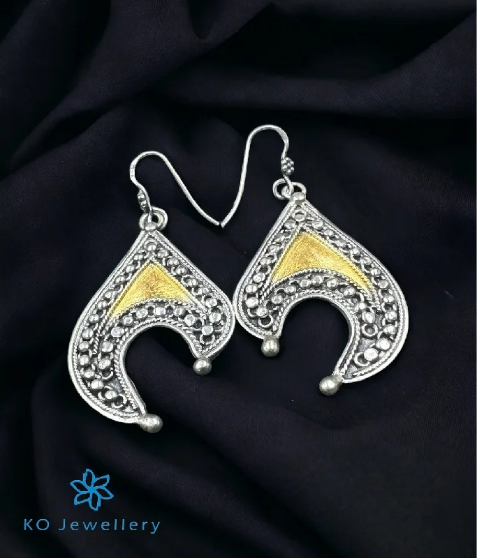 The Silver Two Tone Earrings