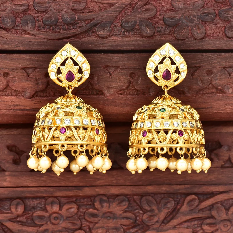 Matt Jhumka Earrings