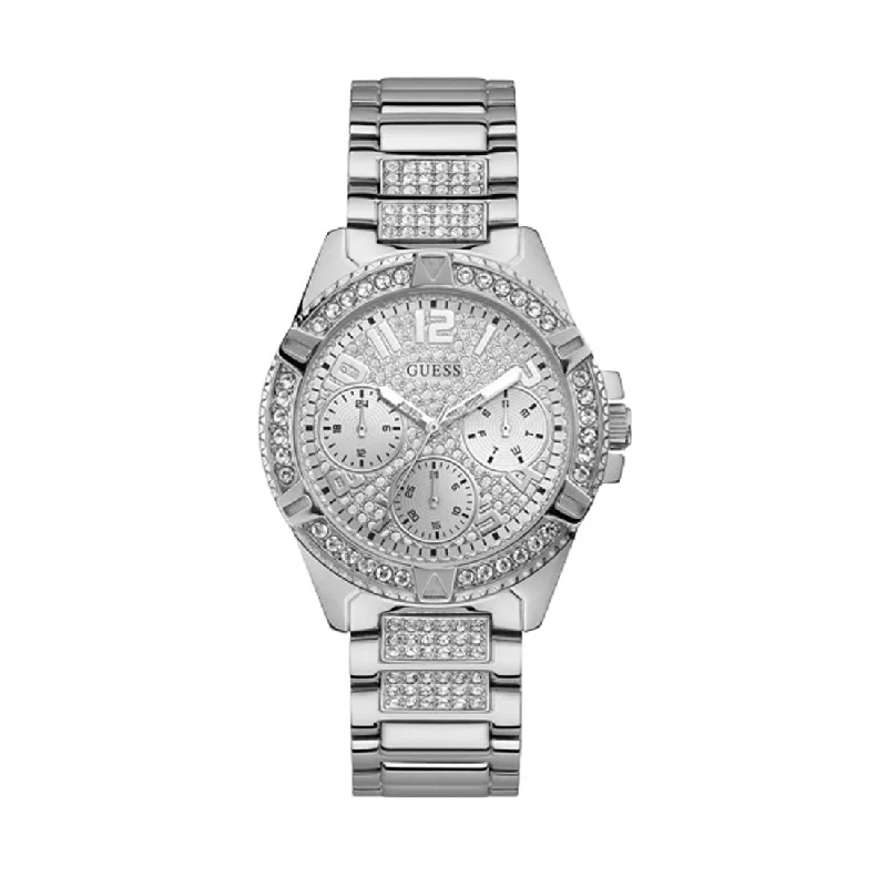 Guess Lady Frontier Crystal Set Watch Model W1156L1