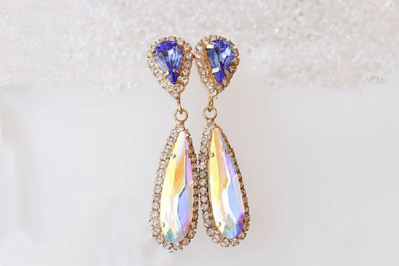 AB CRYSTAL EARRINGS