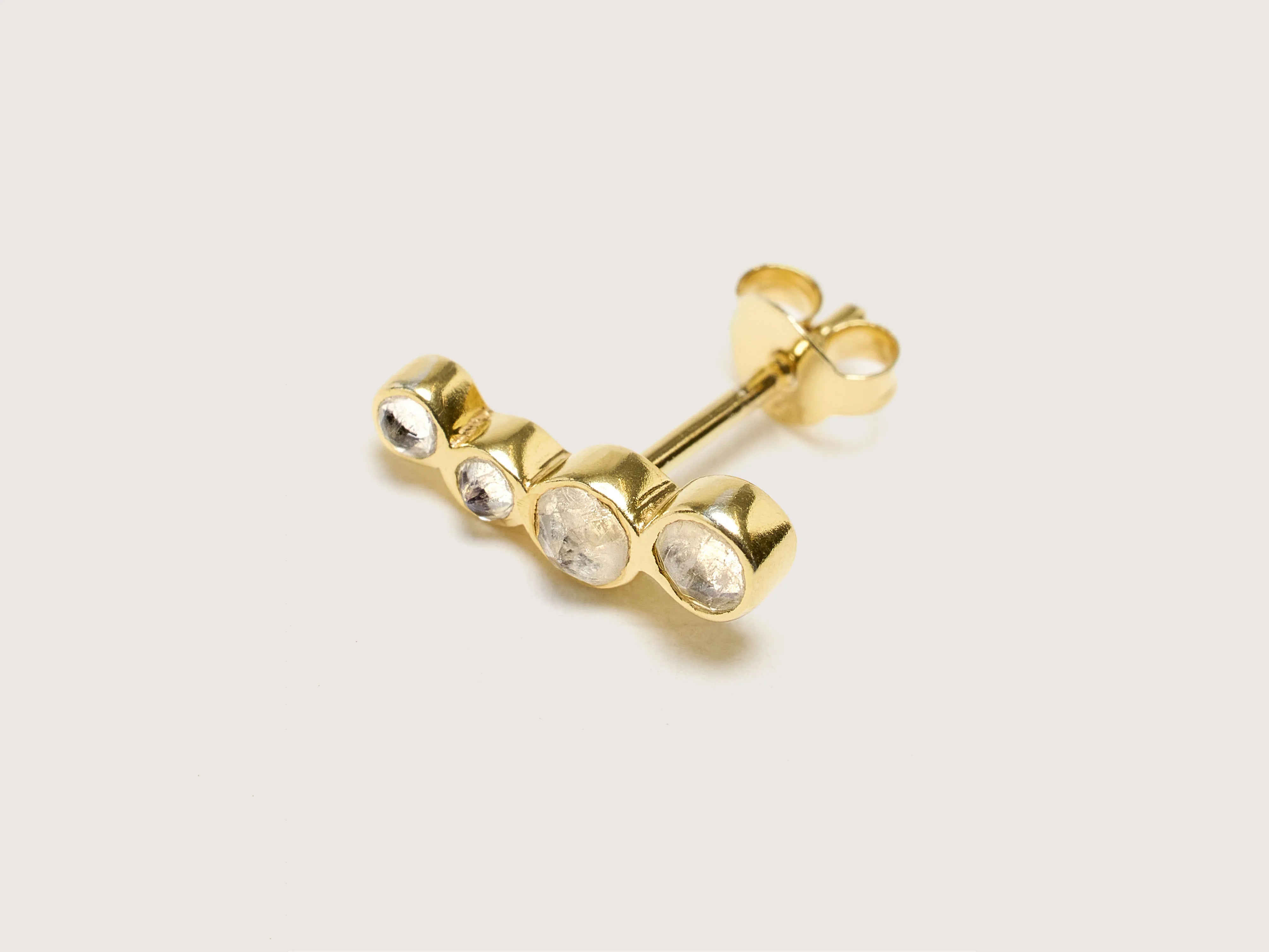 Nep Stud Earring (242 / W / GOLD)