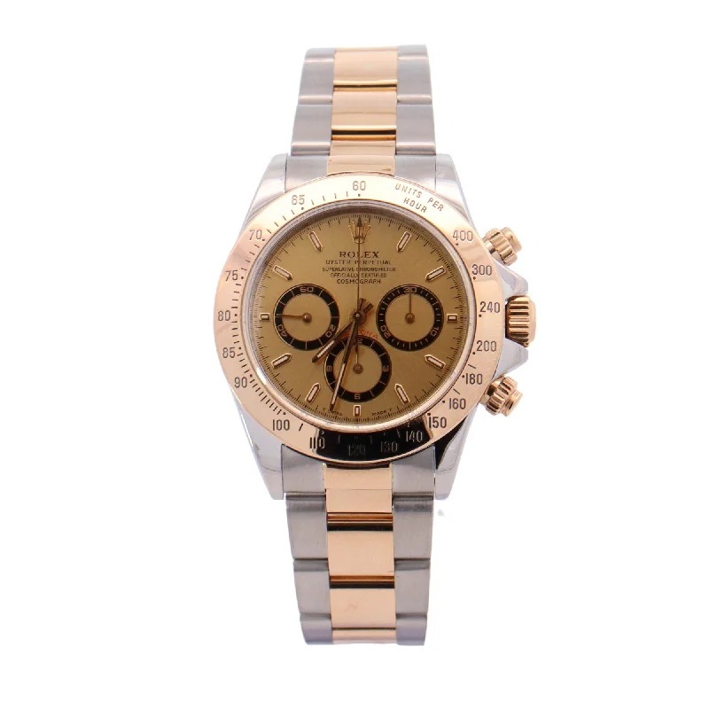 Rolex Daytona 40mm Champagne Dial Watch Ref# 16523