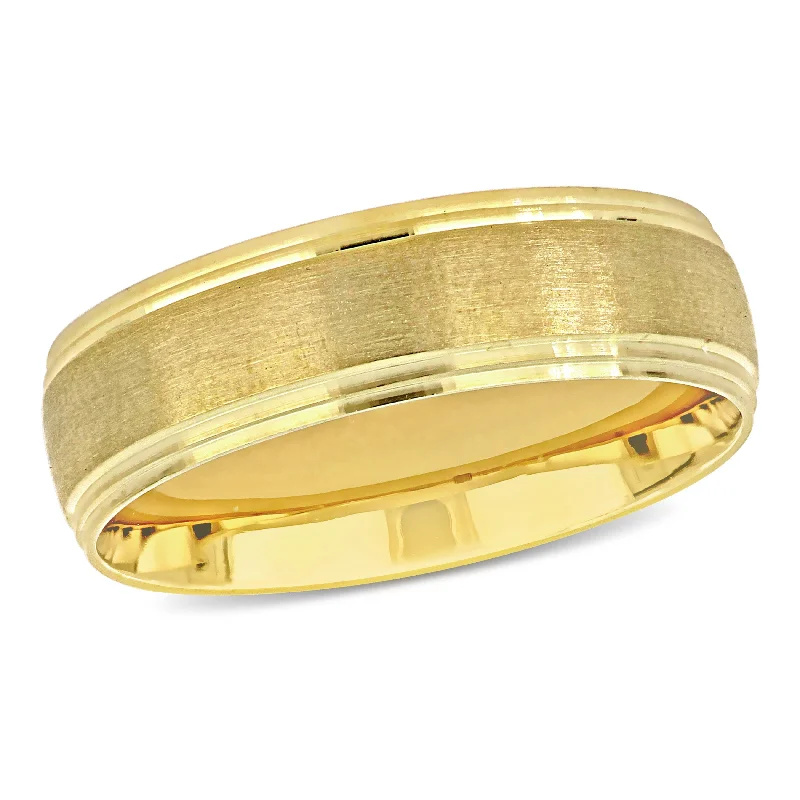 Miadora 6mm Ladies Wedding Band in 10k Yellow Gold