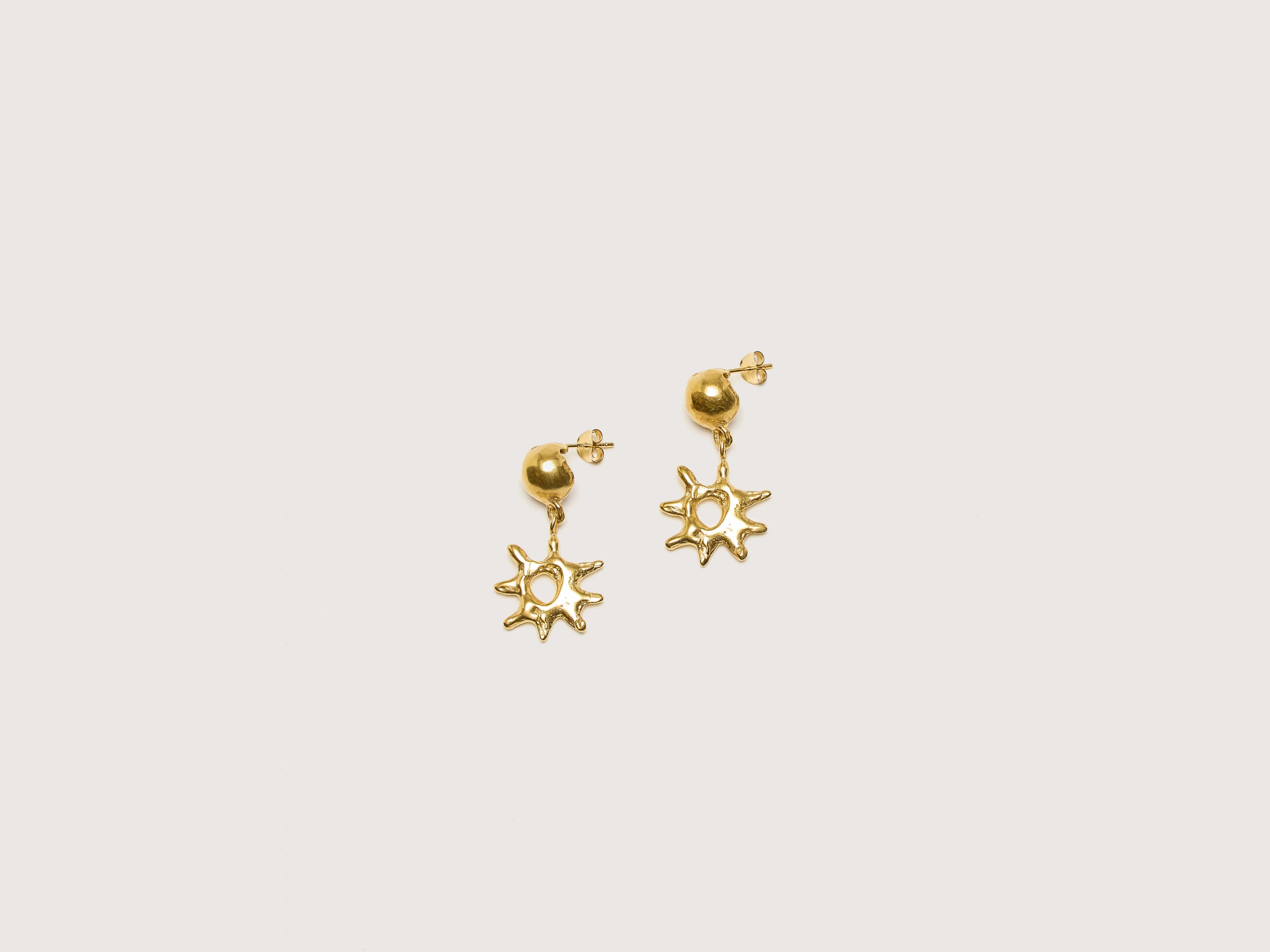 Alba Gold Earrings (242 / W / GOLD)