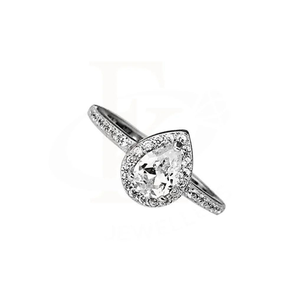 Sterling Silver 925 Solitaire Ring - FKJRN1790