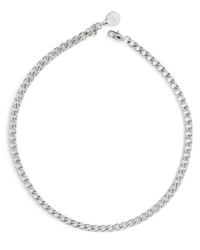 Cobain Silver Necklace