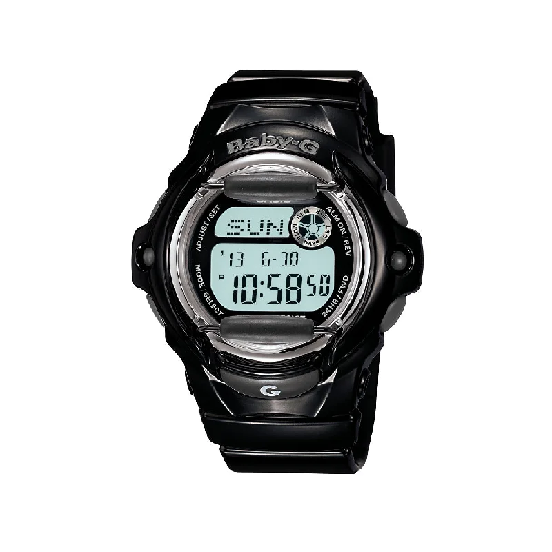 Casio Baby-G 200M Black Resin Band Watch