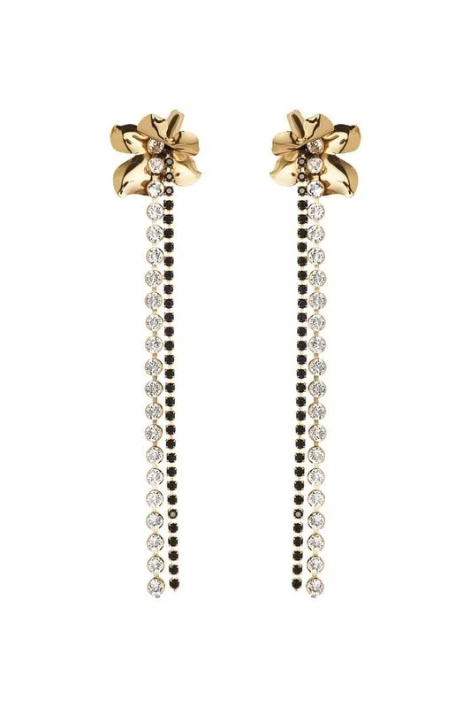 Les Fleurs Jewel Drop Earrings