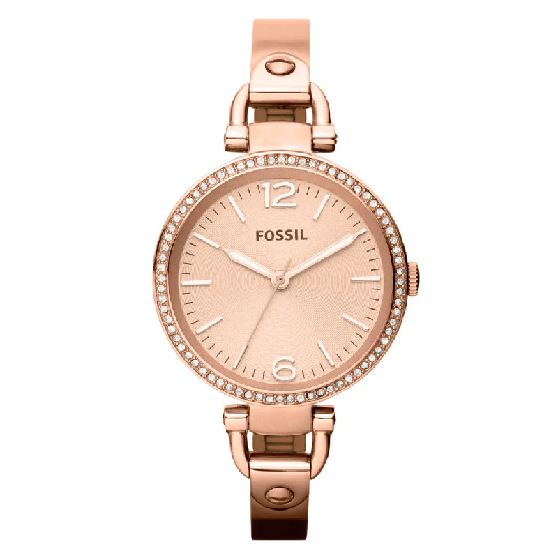 Fossil Ladies Rose Gold Watch Model- ES3226