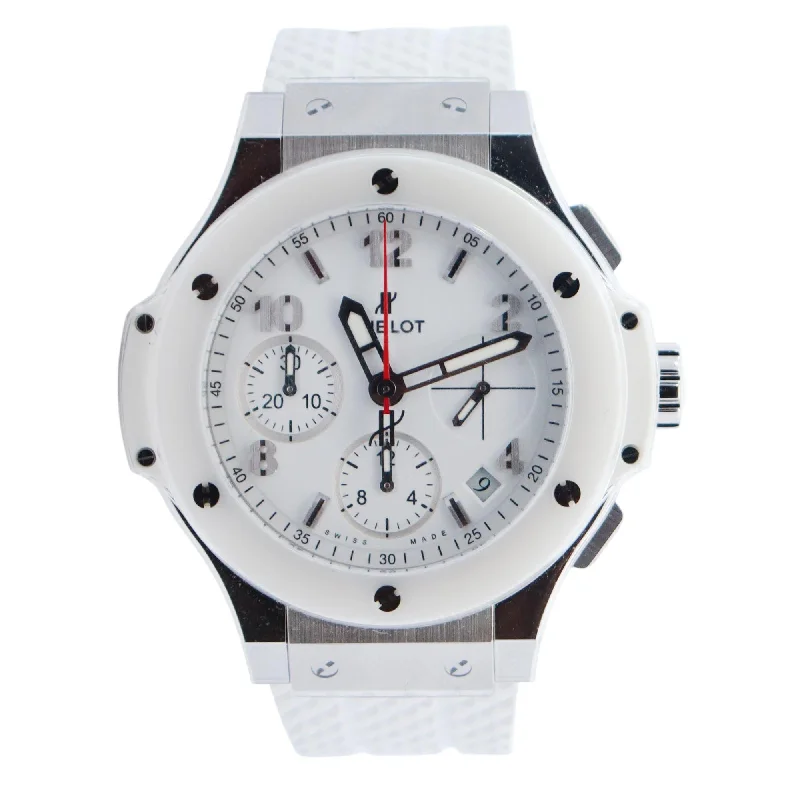 Hublot Big Bang 44mm White Dial Watch Ref# 342.SE.230.RW