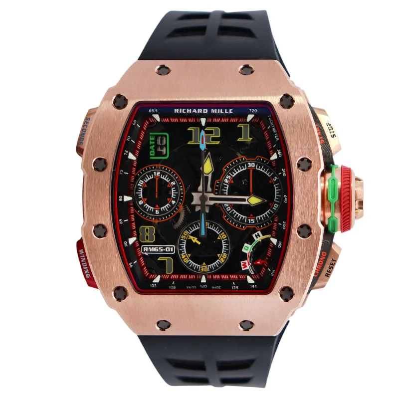 Richard Mille RM65-01 42.5mm Openwork Dial Watch Ref# RM65-01