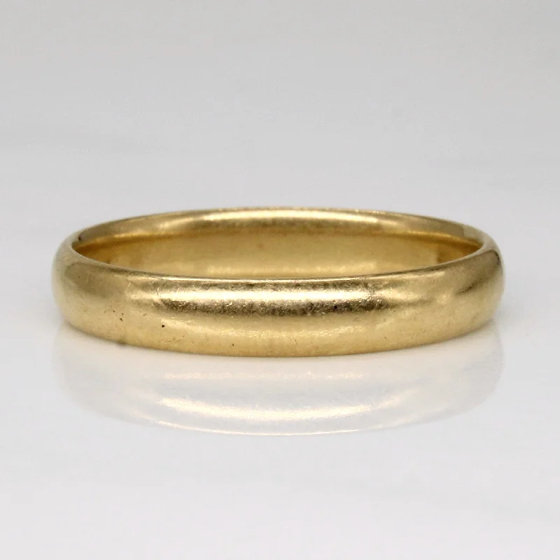 18k Yellow Gold Band | SZ 9.25 |