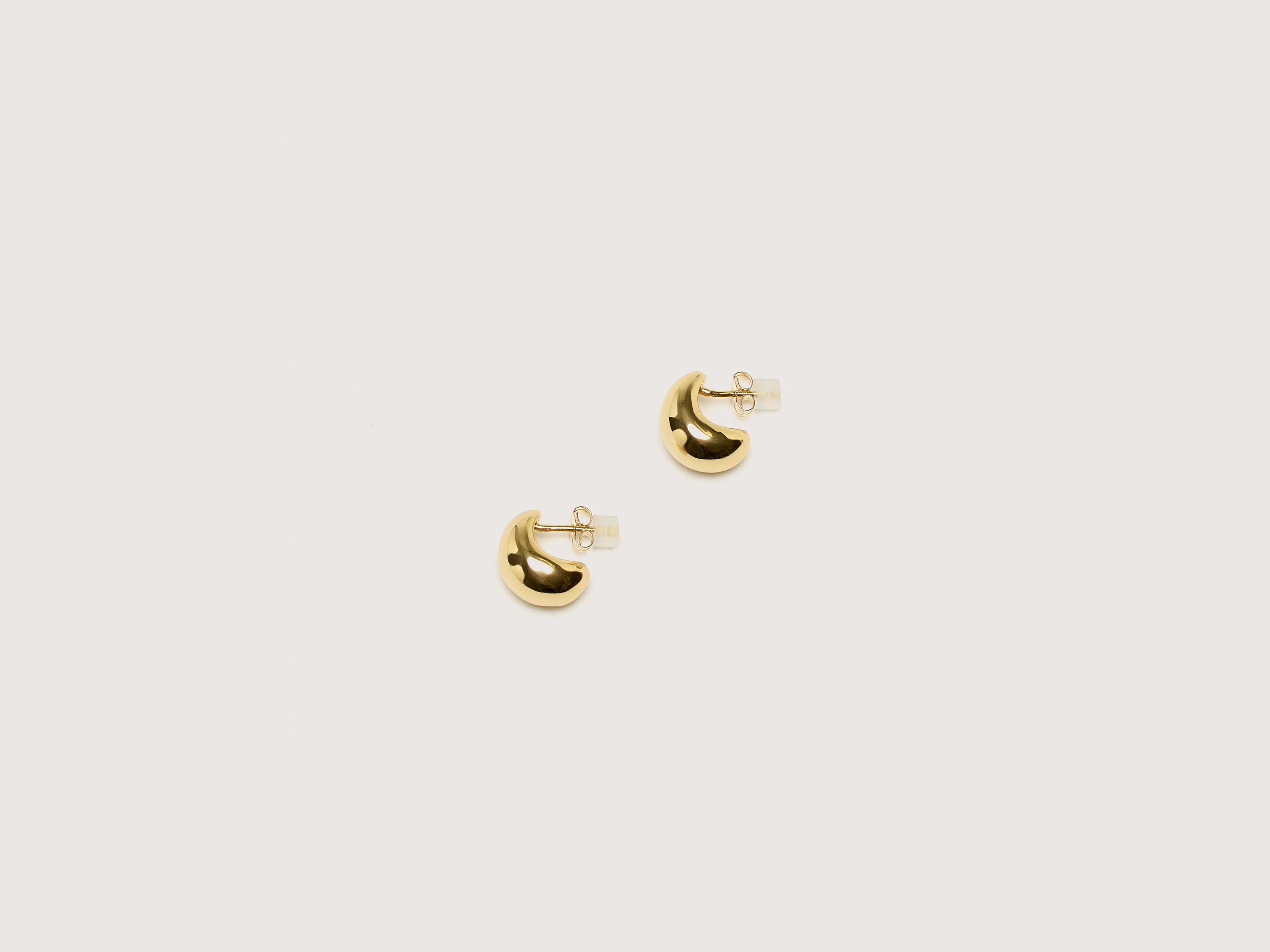 Small Remy Hoop Earrings (242 / W / GOLD)