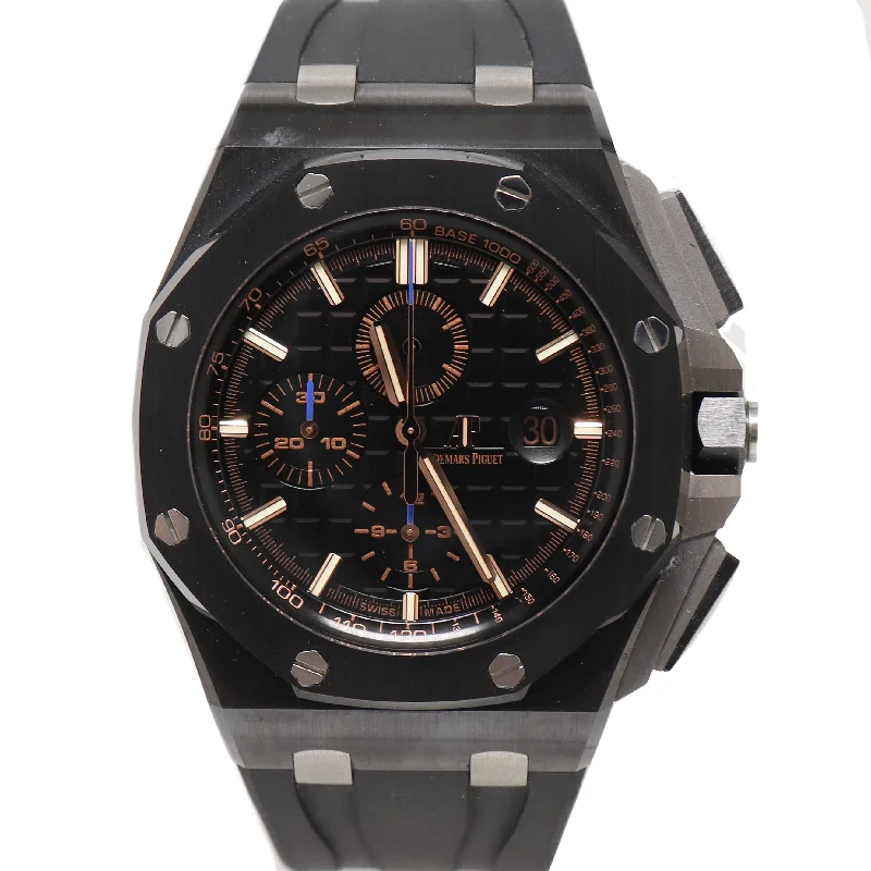 Audemars Piguet Royal Oak 44mm Black Dial Watch Ref# 26405CE.OO.A002CA.02