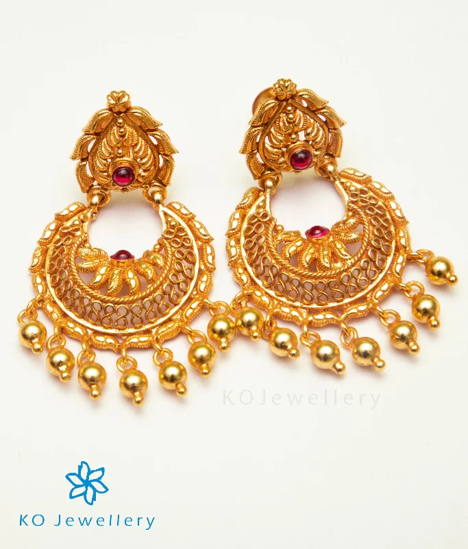 The Pratham Silver Chand-Bali Earrings