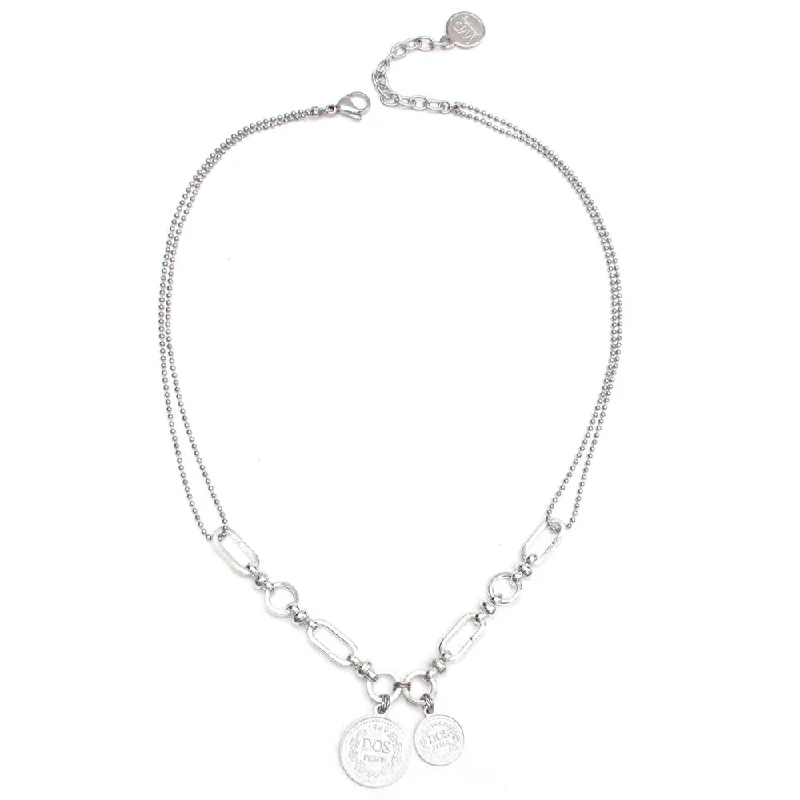 Benedict Silver Necklace