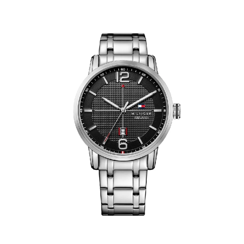 Tommy Hilfiger George Silver Watch 1791215