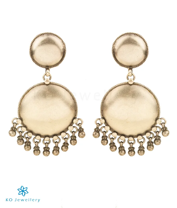 The Ranya  Antique Silver Earrings