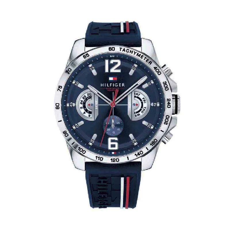 Tommy Hilfiger Multifunction Mens Blue Watch Model 1791476