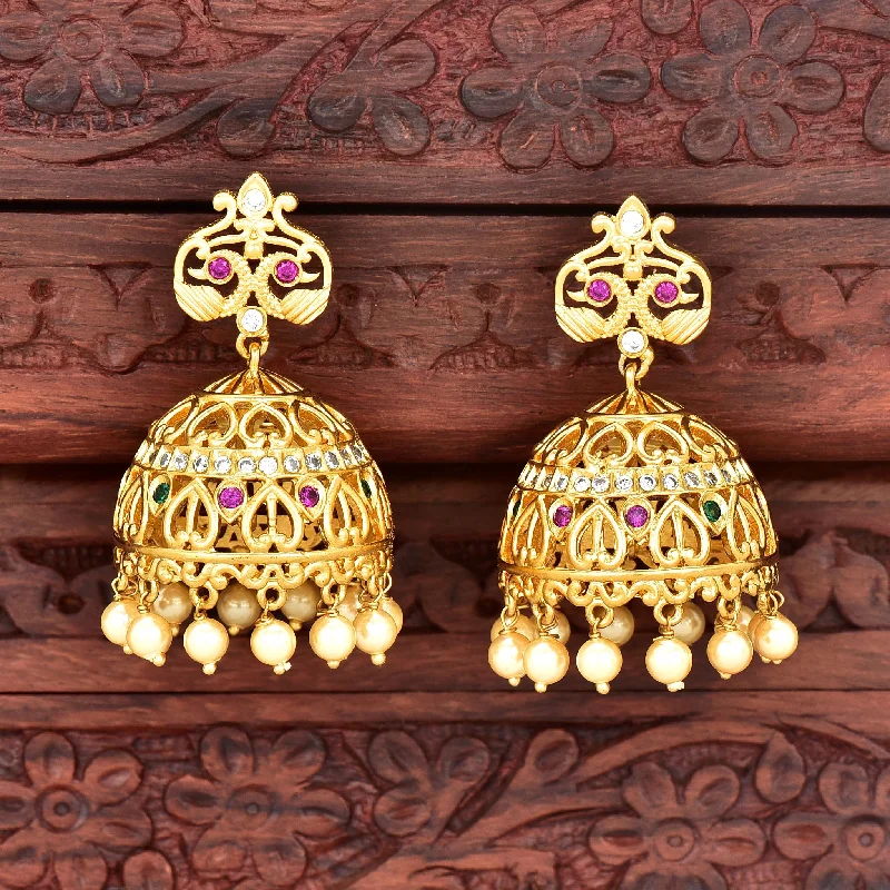 Matt Jhumka Earrings