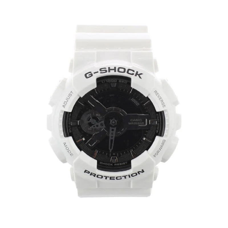 Casio G-Shock White Dial and Band Watch