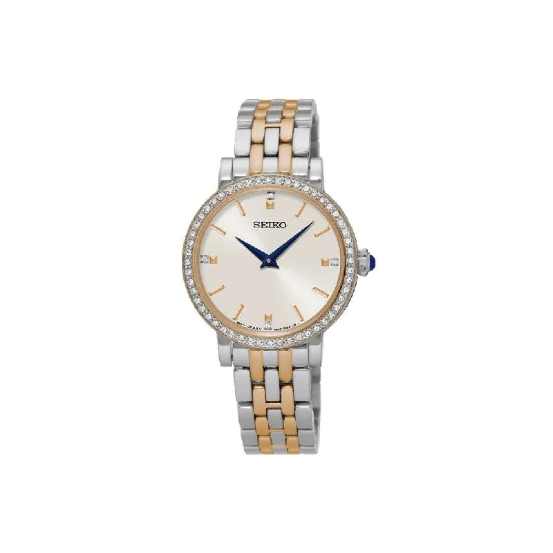 Seiko Ladies Two Tone Watch SFQ810P