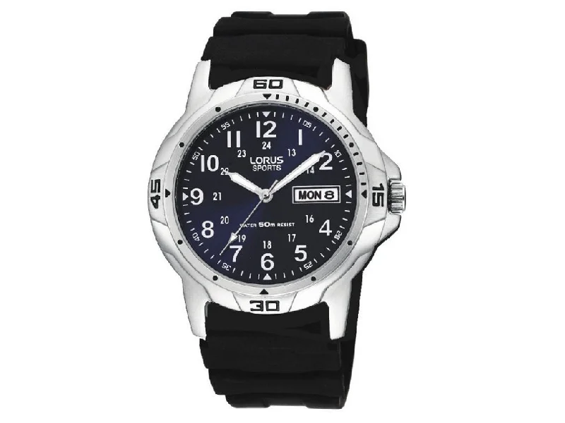 Lorus Men's Blue Face Watch - Model RXN51BX