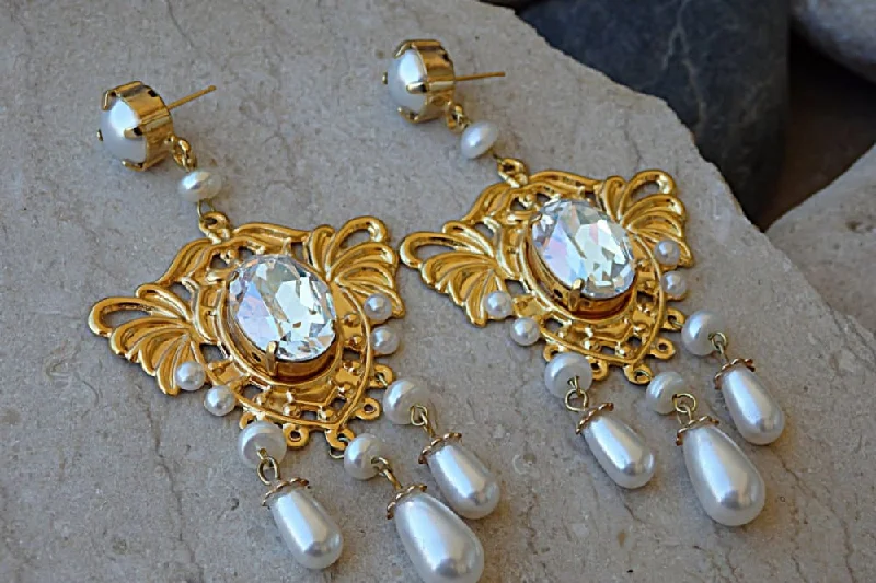 Chandelier Bridal Earrings