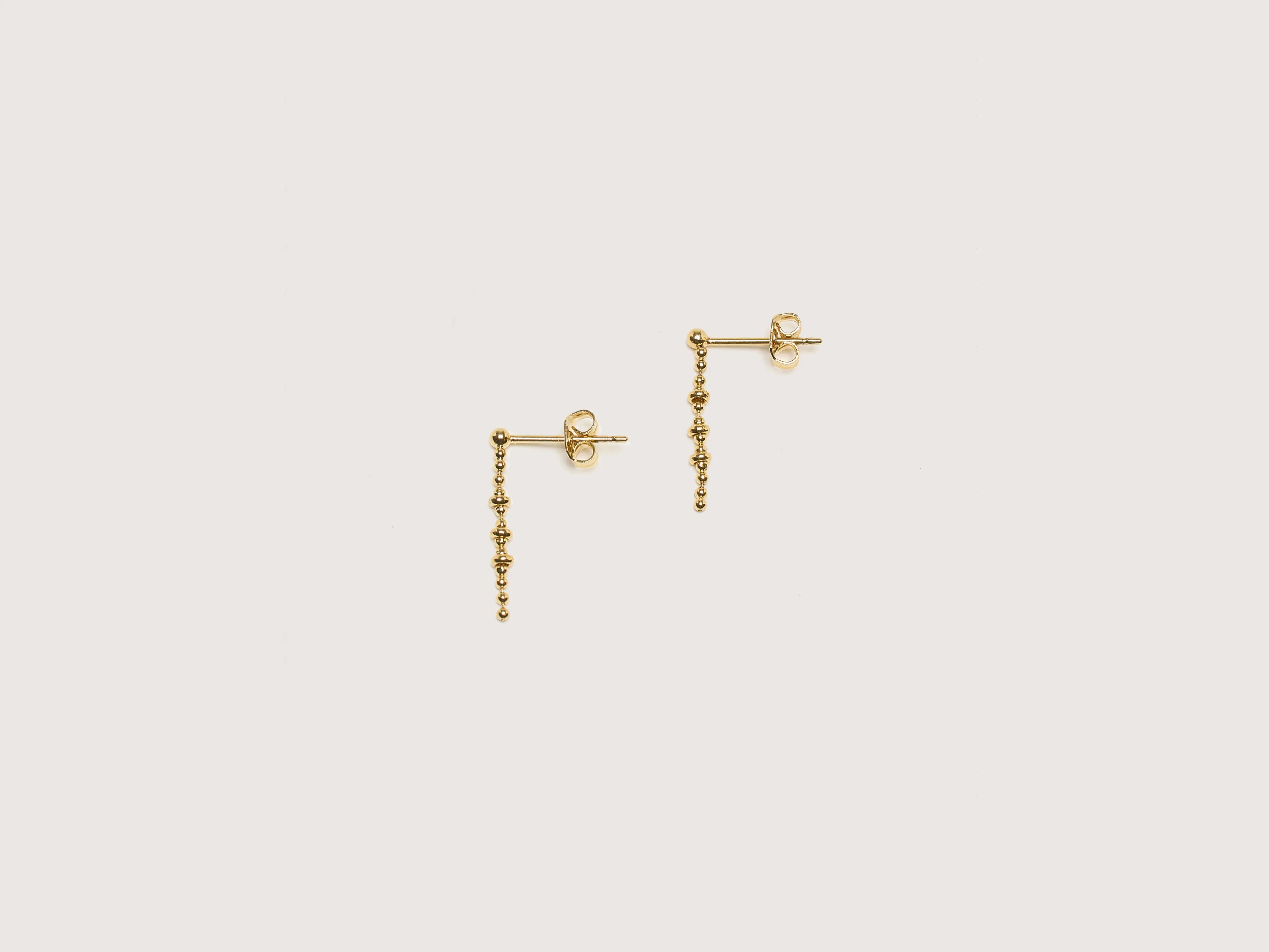 Océane Stud Earrings (242 / W / GOLD)