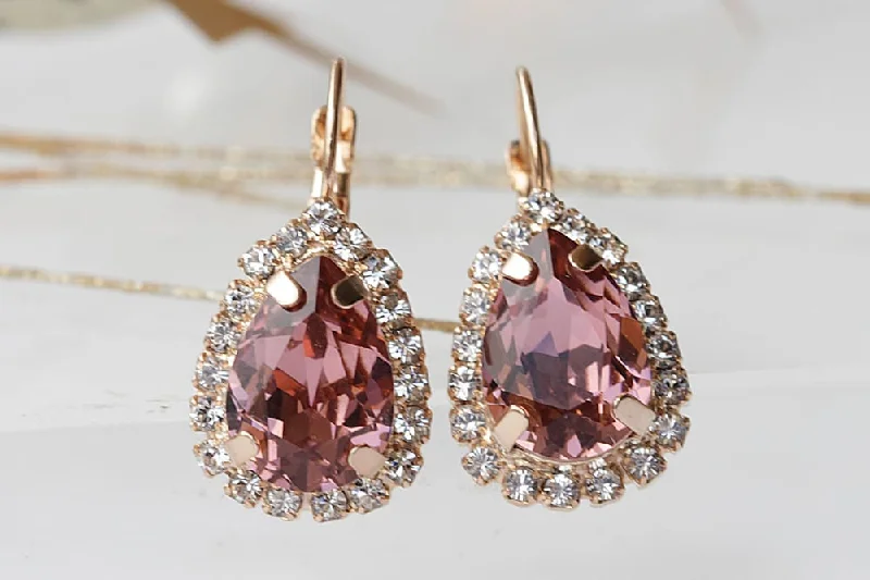 BLUSH PINK EARRINGS