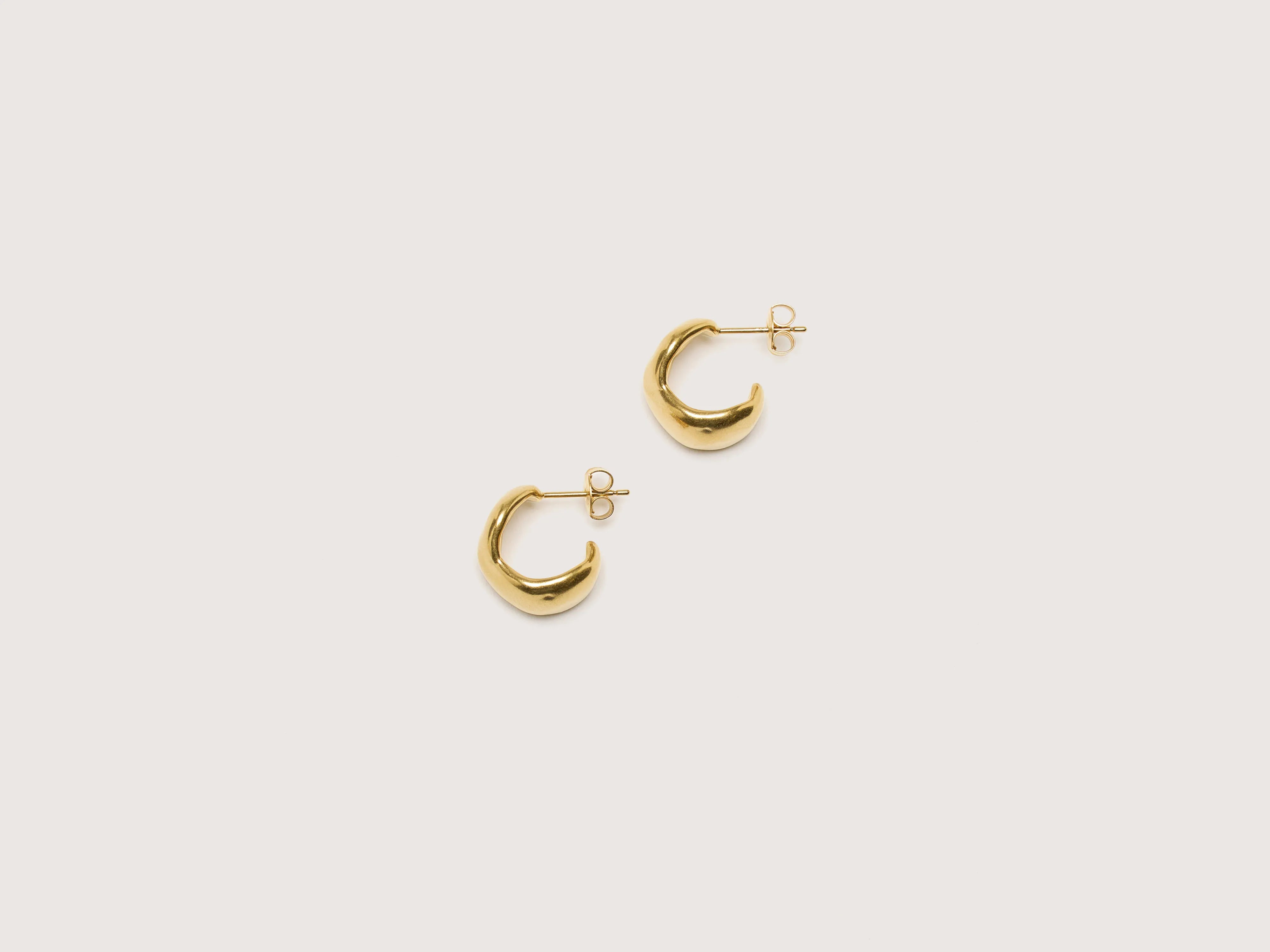 Plum Gold Earrings (242 / W / GOLD)