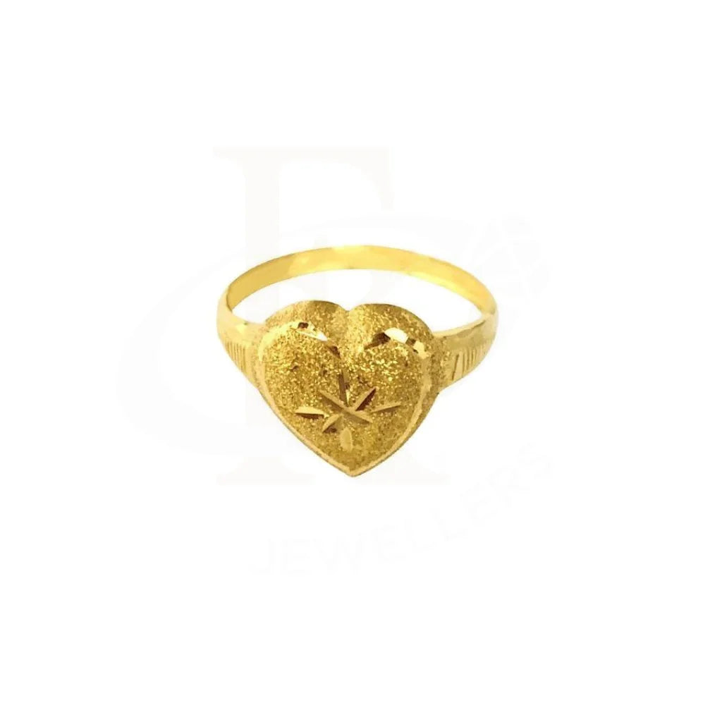 Gold Heart Ring 18KT - FKJRN1281