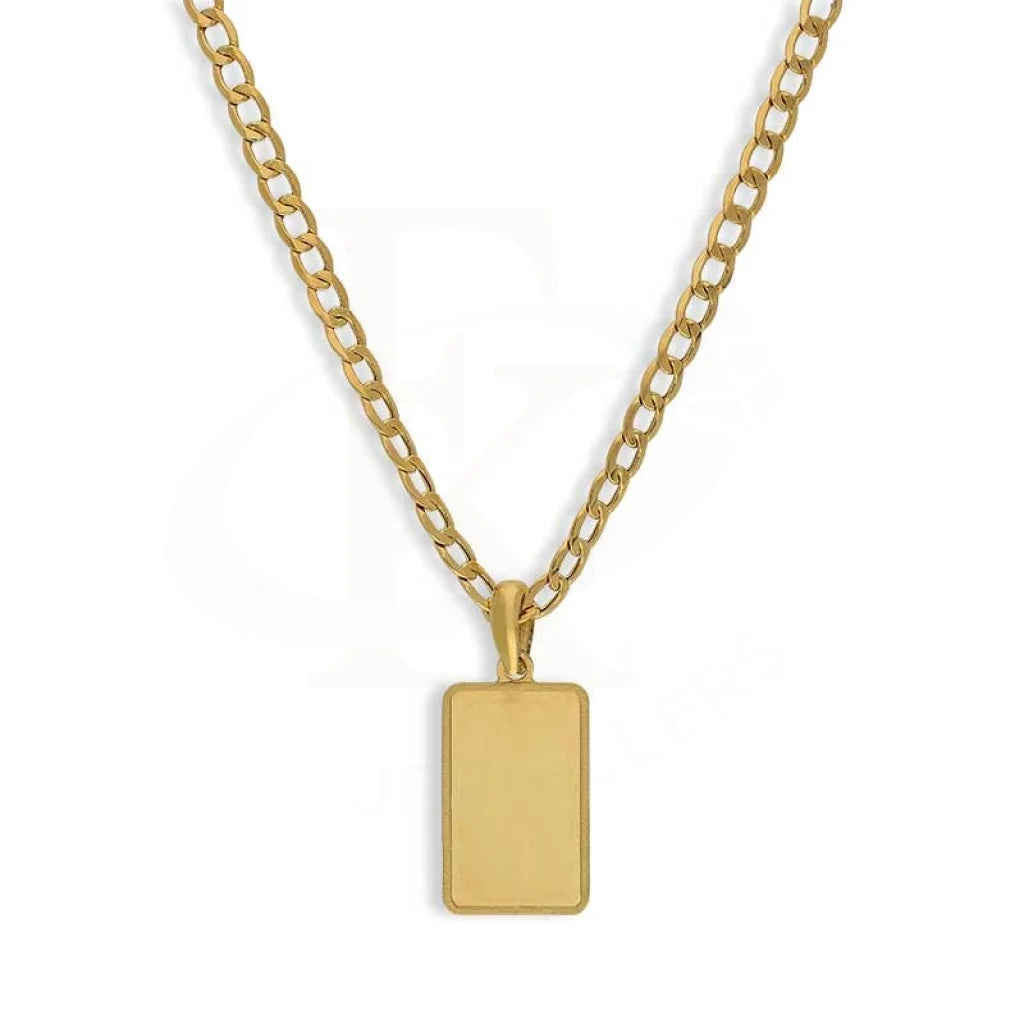 Gold Necklace (Chain With Pendant) 18KT - FKJNKL18K3146