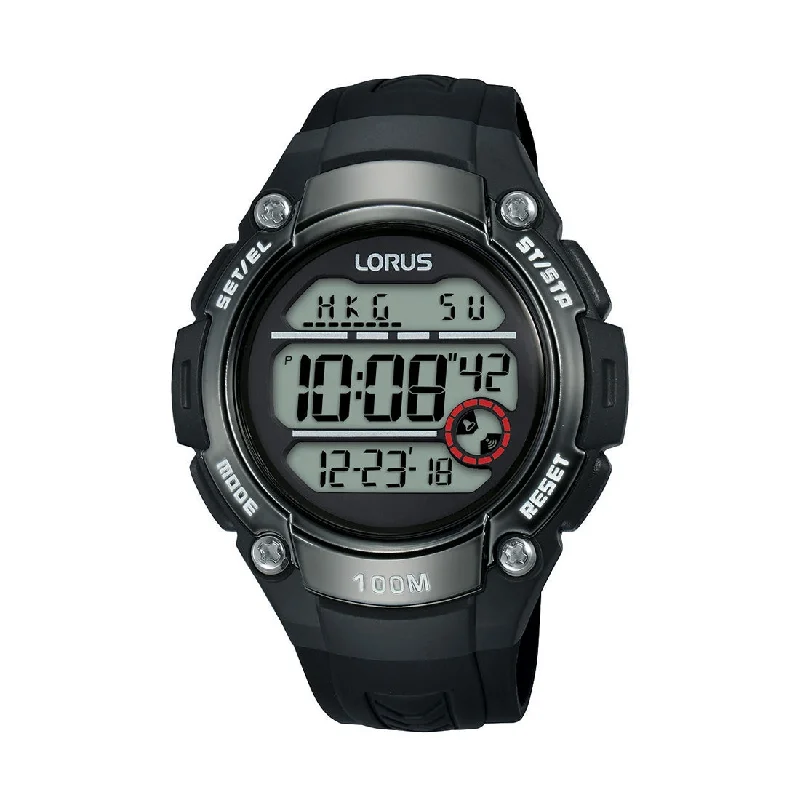 Lorus Men's Black Digital Watch Model R2327MX-9