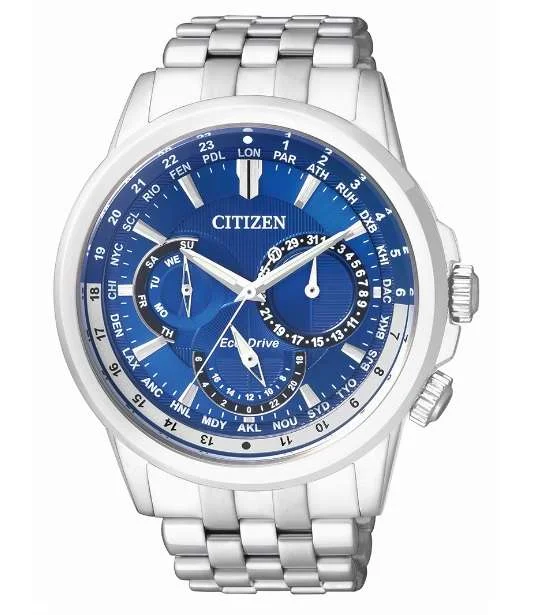 Citizen Mens World Time Eco-Drive Watch BU2021-69L