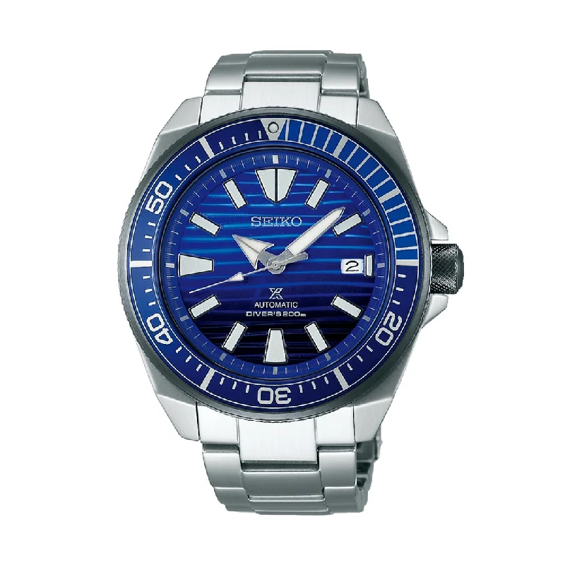 Seiko Mens Prospex 'Save the Ocean' 200m Divers Watch Model SRPC93K