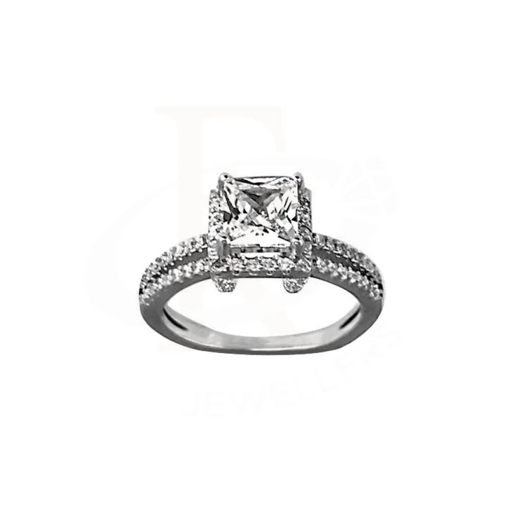 Sterling Silver 925 Solitaire Ring - FKJRN1780