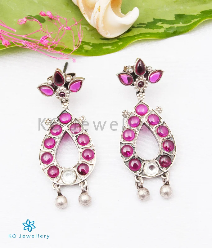 The Anusuya Silver Earrings