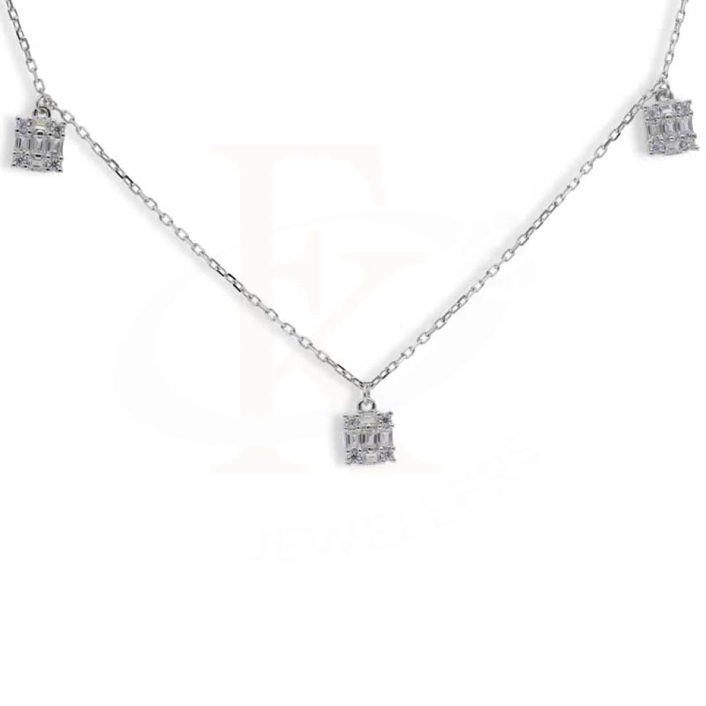 Sterling Silver 925 Necklace - FKJNKLSL2932