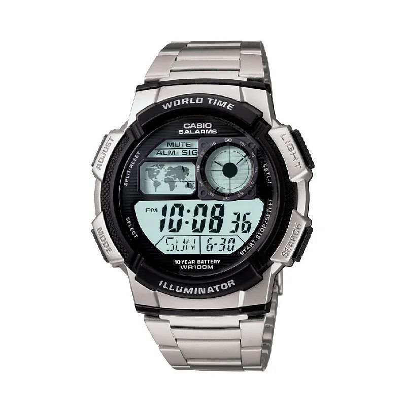 Casio Mens Digital Watch Model- AE1000D-1